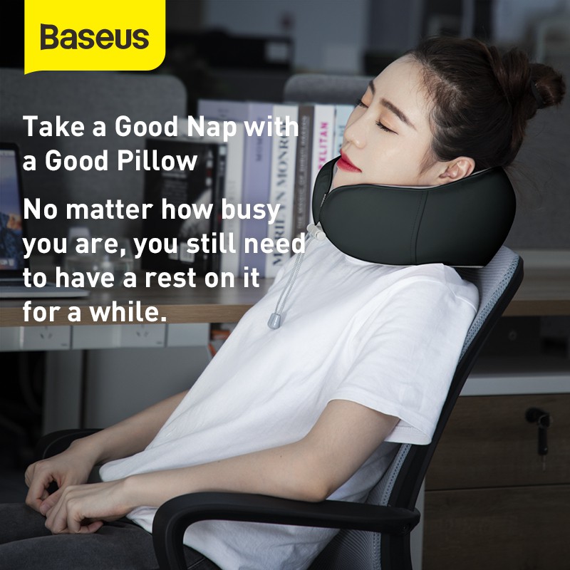 Baseus Thermal Series Memory Foam U shaped Neck Pillow