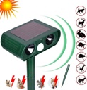 Solar Animal Repeller Ultrasonic Solar Powered Waterproof with Motion Sensor