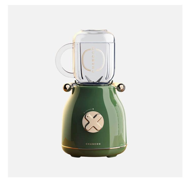 CHANCOO JUICEMAKER Juicer Household Fruit Small Portable Multifunctional Double Cup Retro Design High Value
