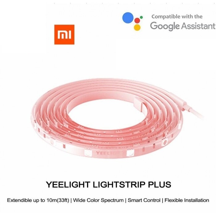 Yeelight Lightstrip Plus WIFI Connected RGB Intelligent Strip Light ONLY for the Use of extending YLDD04YL Version 10 Meters