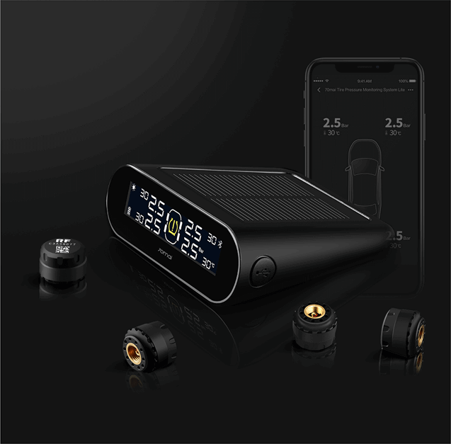Xiaomi Mi 70Mai Tire Pressure Monitoring System Lite TPMS - Midrive T02