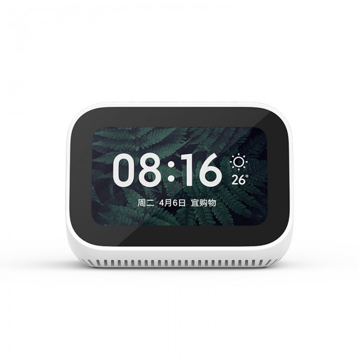 Xiaomi xiao LX04 AI Touch Screen Bluetooth 5.0 Speaker Digital Display Alarm Clock WiFi Smart Connection Speaker Mi speaker