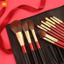 12pcs Xiaomi Mijia DUcare Makeup Brushes Cosmetics Brush Set Scattered Powder Brush Foundation Brush With Gift Box