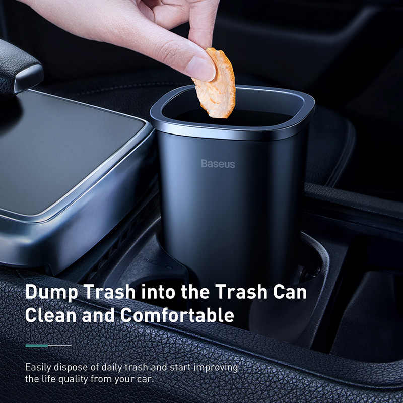 Baseus Dust-free Vehicle-mounted Trash Can