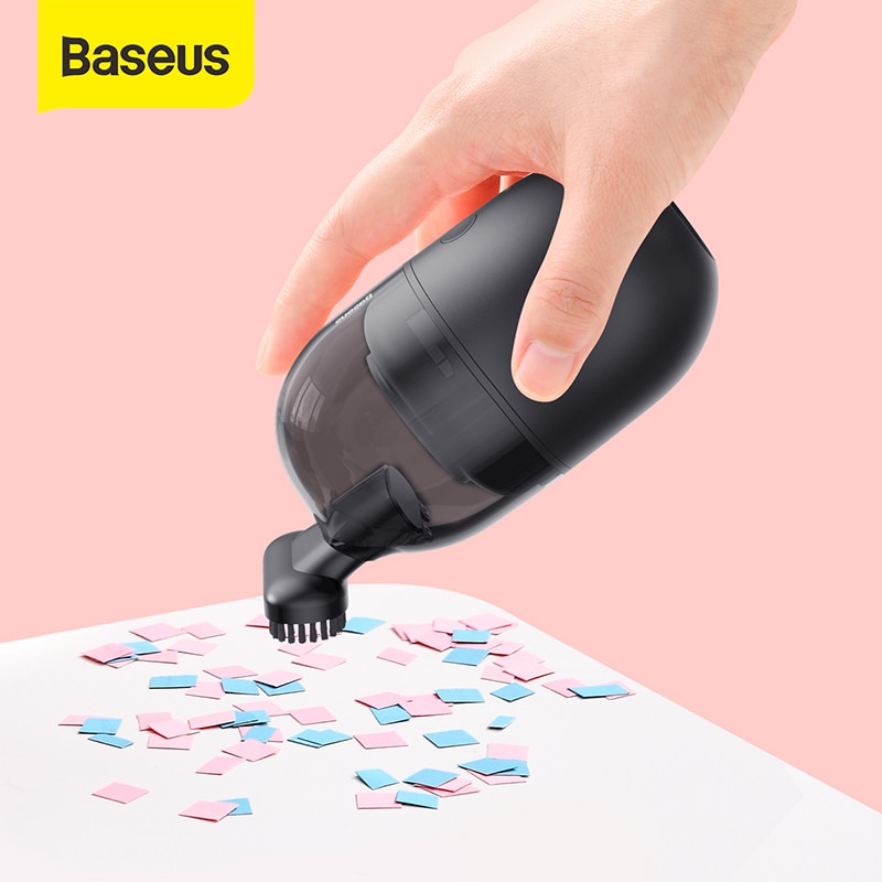 Baseus C2 Desktop Capsule Vacuum Cleaner Compact 1000Pa Portable Desk Cleaning Tool