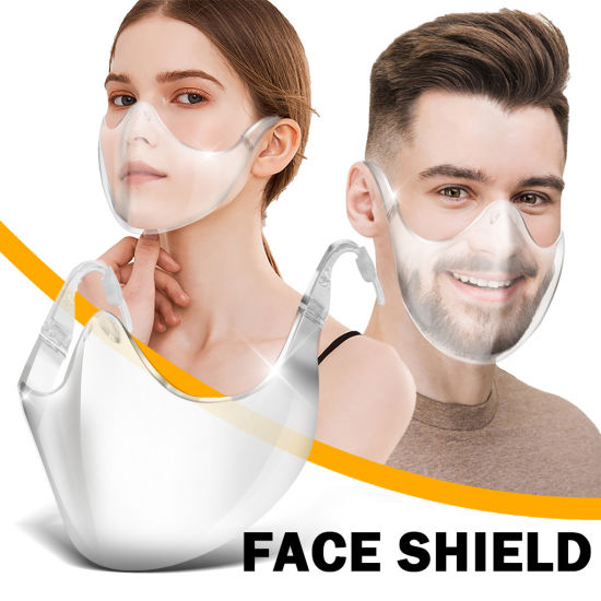 Mask Face Shield Protective Transparent Glasses Mask