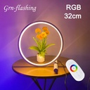 RGB Table Lamp Light With Remote Ring Lamp Light