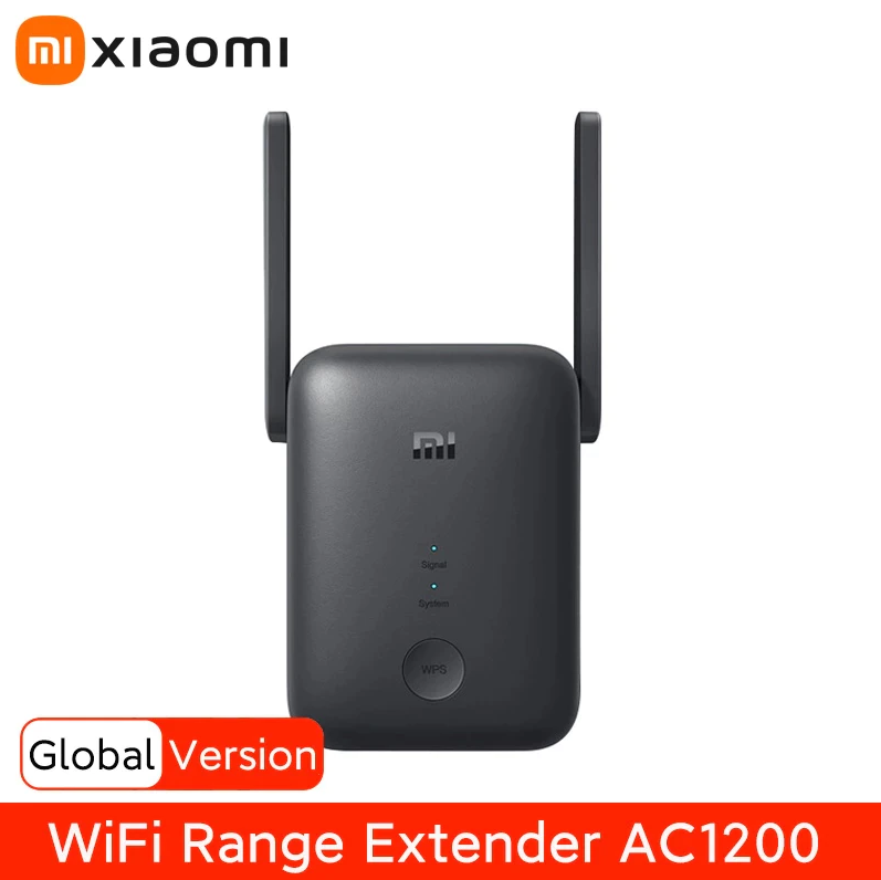 Xiaomi Mi WiFi Range Extender AC1200 Dual Band Wireless Speed 867Mbps + 300Mbps | RC04 |