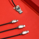 Baseus | CAMLT-MU01 | 3 IN 1 USB | 1.2M | Cable Shape of Three Little Mouse