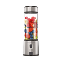 Powerology 6‑Blade Portable Juicer – 450ML USB Rechargeable Smoothie Blender, 126W Power | P6BPJBK |