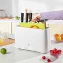 FIVE Smart sterilizer for kitchen gadgets & Knife Holder with a multi-function Lo chopping Device Gift