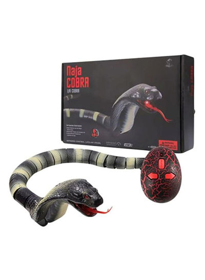 Remote Controlled Wireless Flexible Realistic Fast Moving Naja Cobra Snake Toy I/R Cobra ITEM NO:8808A-B