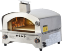 OMEGA Portable Stainless Steel Gas Oven Fired Pizza Maker For Outdoor BBQ & Camping Use | PZ0003G | O-IPO