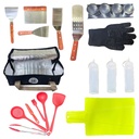 | 21 | Pieces Full BBQ Tools Set For Outdoor's Camping & grill's With Storage Bag