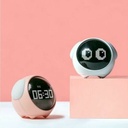 RECHARGEABLE DIGITAL EMOJI ALARM CLOCK WITH VOICE CONTROL & LED NIGHT LIGHT | BWBQNZ-01 |
