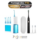 SOOCAS ELECTRIC TOOTHBRUSH X3U - BLACK | Xiaomi Soocas W3 Pro Portable Oral Irrigator
