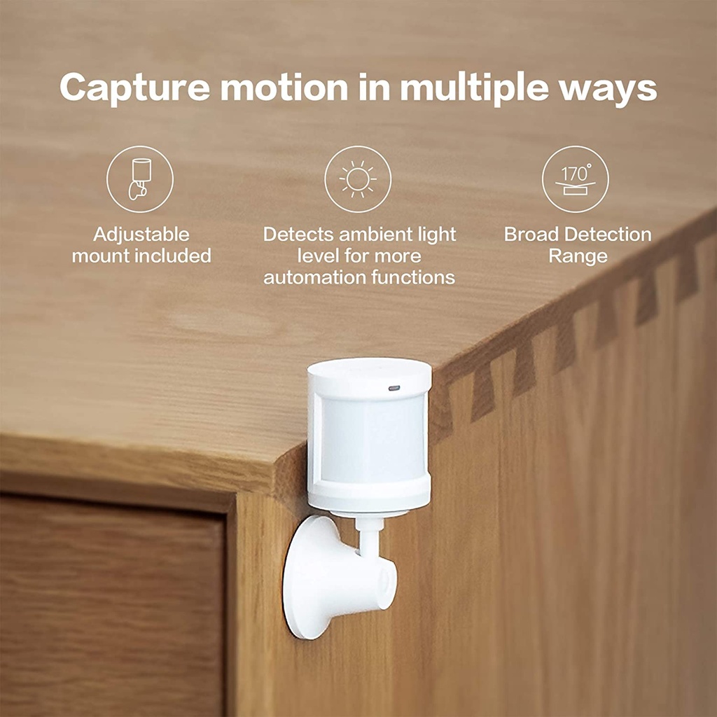 AQARA SMART HOME WIRELESS MOTION SENSOR FOR ALARM SYSTEM & SMART HOME AUTOMATION | RTCGQ11LM |