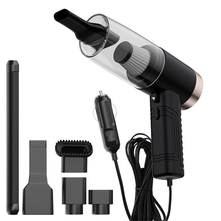 CAR THREE-IN-ONE VACUUM CLEANER DUAL-USE STRONG SUCTION WITH AROMATHERAPY LAMP VACUUM CLEANER