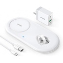 ANKER | POWERWAVE+ | HIGH-SPEED WIRELESS CHARGING PAD WITH FOLDABLE APPLE WATCH HOLDER | B2570K21 |