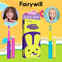 Fairywill | 2001 | Kids Electric Toothbrush 3 Modes With 2 Soft Heads