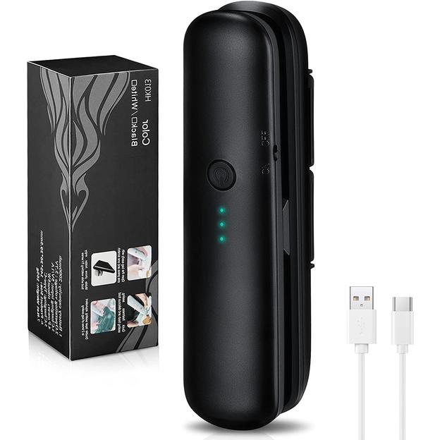 LORDSON Mini Bag Sealer Rechargeable Handheld Portable Bag Heat Resealer Vacuum Machine Food Saver With 3 Sealing Temperature For Snac | HK013 |