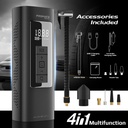 Promate | Aerify | 150PSI Portable Air Compressor With Built-in 6,000mAh Multi-Port Power Bank