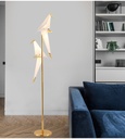 Creative Paper Style 2-Birds Decorative LED Floor Lamp