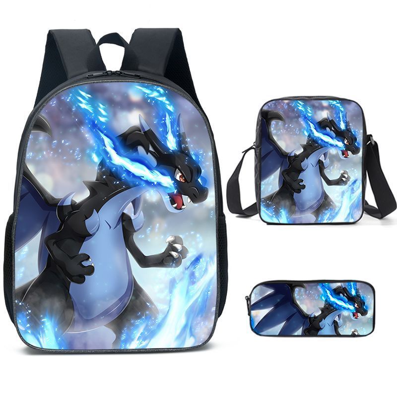 School Bag For Children With Pictures Of Their Favorite Heroes From The Cartoon Series
