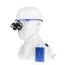 SuperElight Dental Surgical 2.5X420mm With Binocular Loupes + 3W LED Head Light Lamp & Aluminum Box
