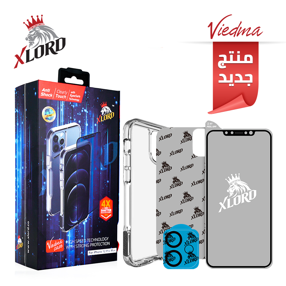 XLORD VIDMA PROTECTION ANTI SHOCK CLEARLY TOUCH WITH EYES SAFE TECHNOLOGY HD COLLECTION FOR IPHONE