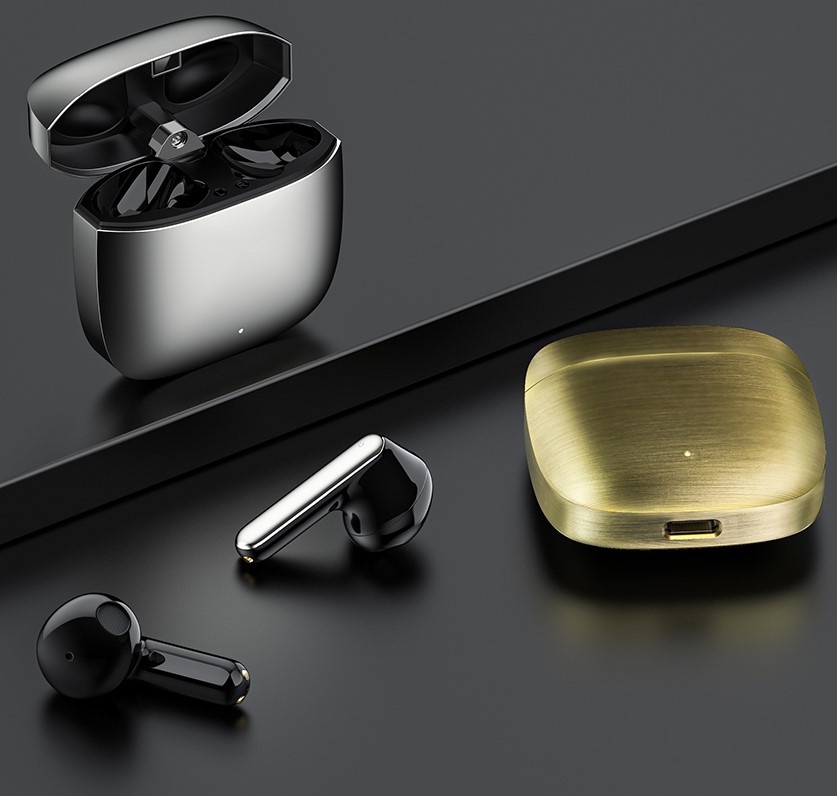 Recci Bluetooth Wireless Headset HiFi Sound Quality HD Call Retro Copper | REP-W42 |