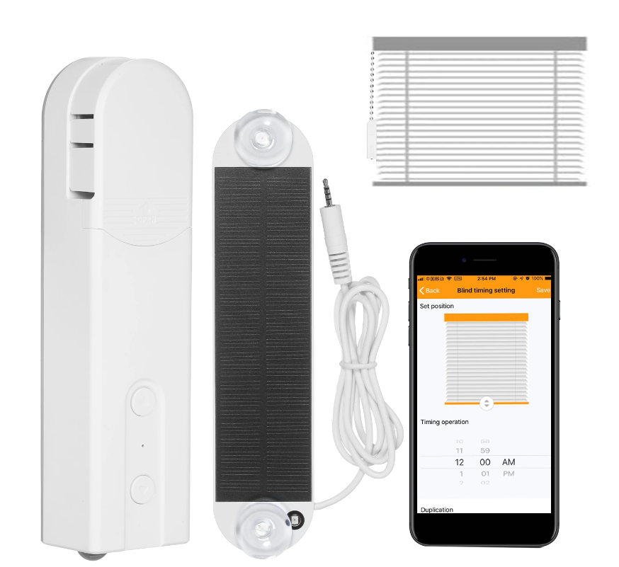 ROHS AM43 Smart App Control Automatic Chain Blinds Drive Motor for Shades and Curtains