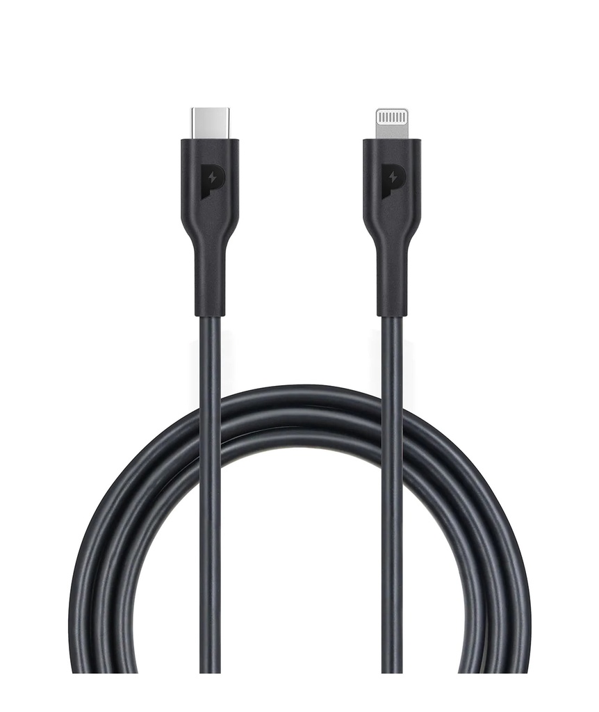 Powerology Type C to Lightning Cable 1.2m/4ft | PWCTL1M-BK, ..BU |