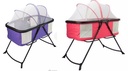 Newborn Baby Cradle Swing Bed With Anti Mosquito Net |YC-608|