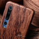 Natural Wooden phone case FOR Xiaomi mi 10 ultra mi10 mi10pro case cover Walnut/Rosewood/Black wood shell (Real wood)