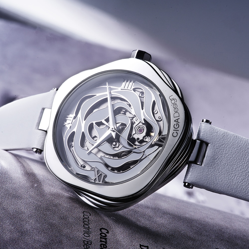 CIGA DESIGN R Series Rose-Quartz Watch For Women