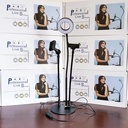 Professional Live Stream Stand Ring Light 129051