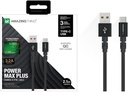 AMAZINGthing power max plus lightning to USB-A cable 2.1M black