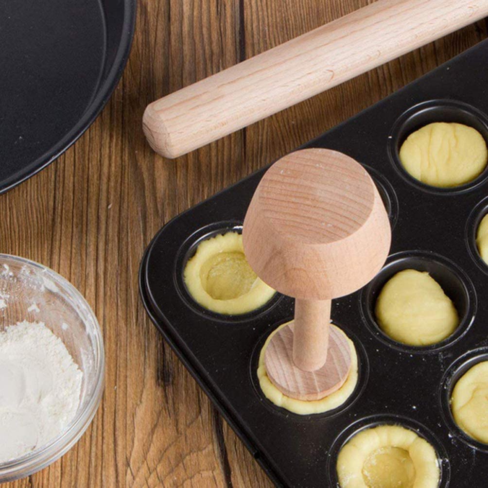 Healthy Healthy Tart Double-side Portable Egg Tart Mold Healthy Pastry Dessert Pusher Vegetable Gadget Kitchen For Home Restaurant 1 Set