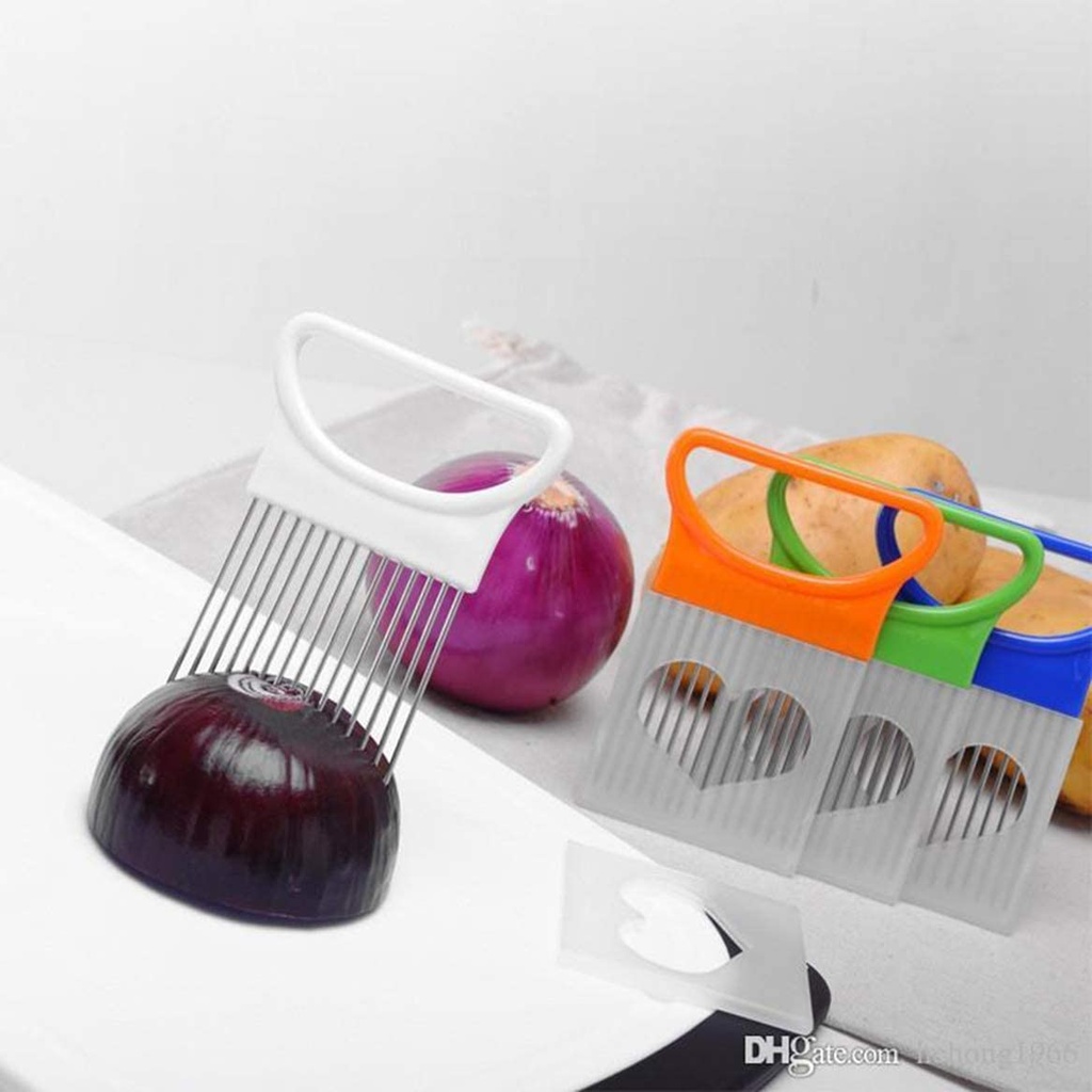 Onion Holder Vegetables Slicer Cutting Tomato Slicer Cutting