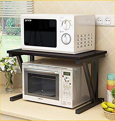 Wood Microwave Oven Stand Kitchen Cabinet