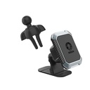 Green 2 IN 1 Magnetic Car Phone Holder With Air Vent Extension |M08-AV2S+/TS|