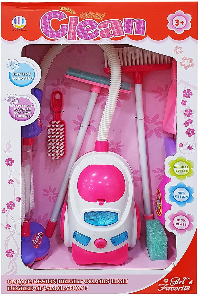 LEMING TOYS CLEANING PLAYSET TOY FOR KIDS