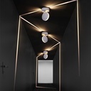 LED Window Sill Light 360 Degree RGB color remote led Ray Door Frame Line Wall Lamps