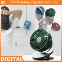 Xiaomi SOLOVE F3 Mini Clip Fan 360 Degrees Rotation Three Speeds Setting USB Charging