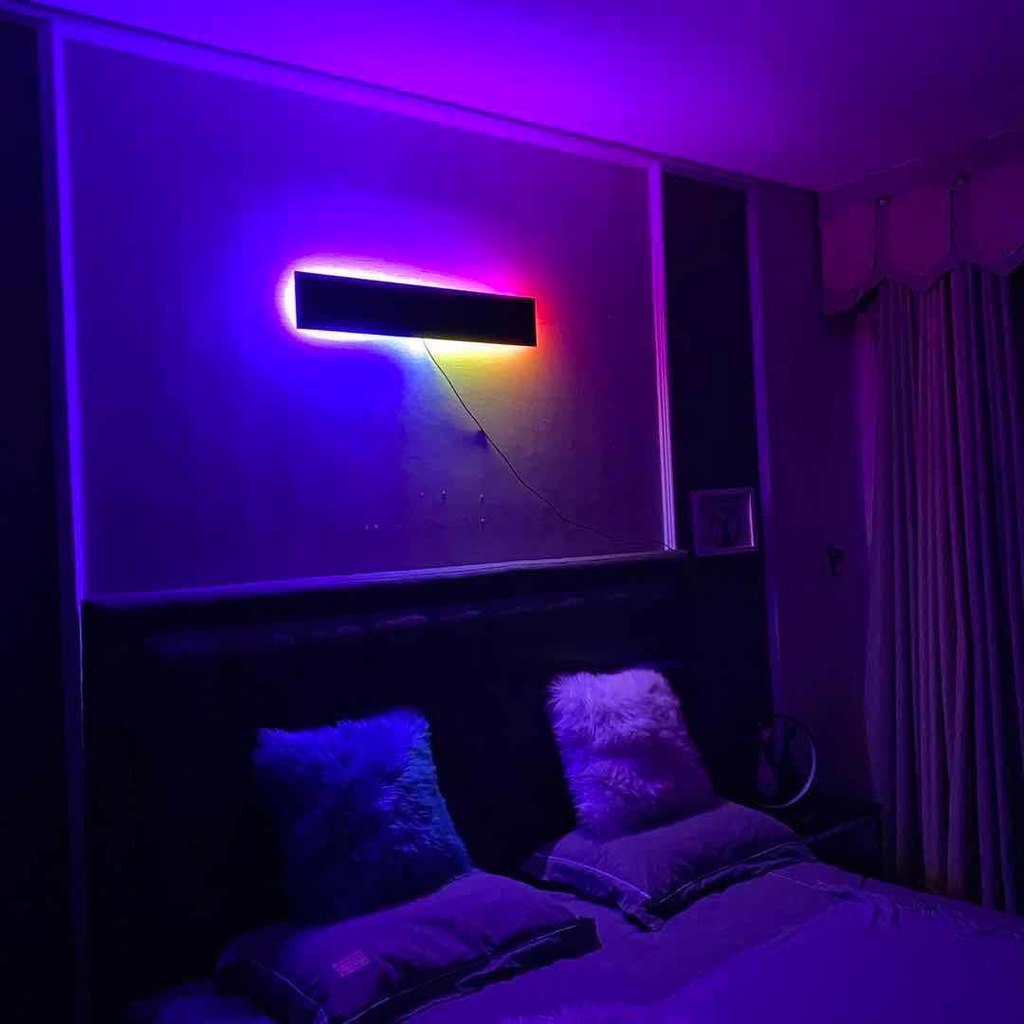 RGB WALL LIGHT WITH REMOTE (129222)