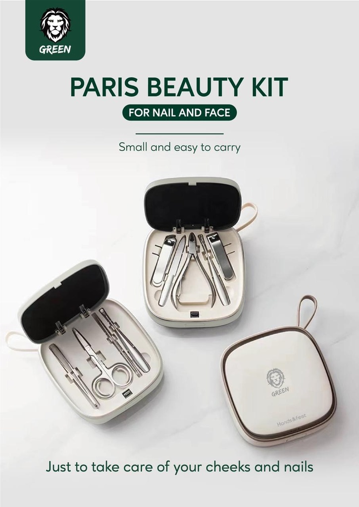 GREEN PARIS BEAUTY KIT