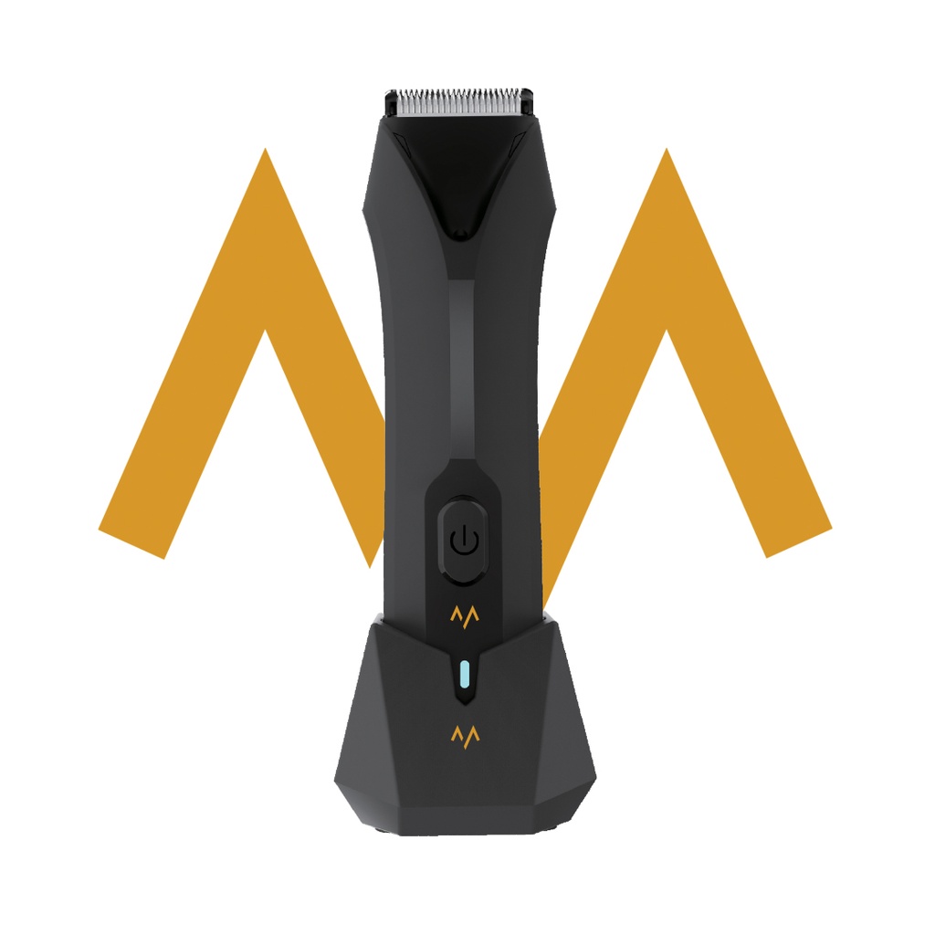 7MD Body Hair Trimmer Precision Grooming Tool for Men Wireless Charging LED Light
