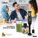 Clikon CK2667 (250 WATTS) Multi-Functional Hand Blender: Powerful Copper Motor, Stainless Steel Blades for Effortless Blending, Chopping and Whisking With |24 Months Warranty|