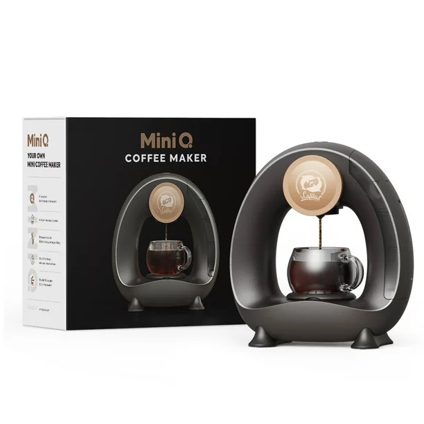 MINI Q PORTABLE COFFEE MAKER | FIT ANYWHERE | SMART TEMPERATURE CONTROL | WASHABLE & REUSABLE PARTS | MA2205 | 1400W
